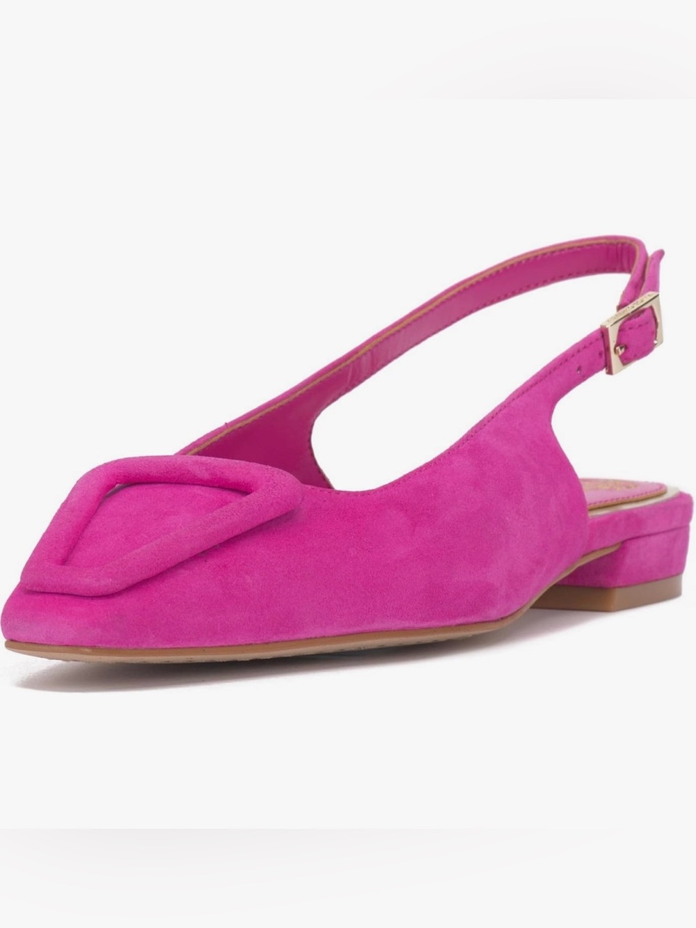 NWT ~ Vince Camuto “Savy” Leather Slingback Mule, New in Box.